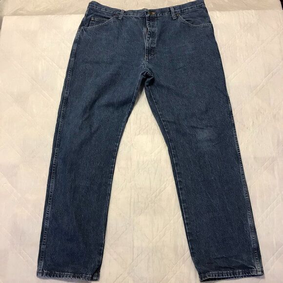 Wrangler‎ regular fit blue jeans 40X32 - Picture 1 of 5